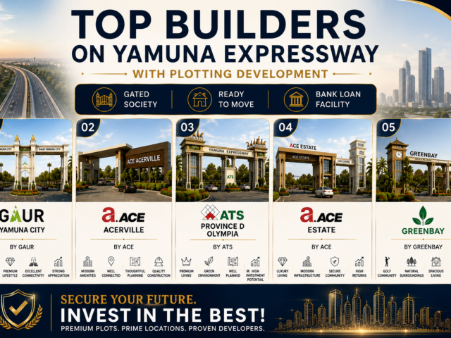 Top Builders on Yamuna Expressway With Plotting Developments