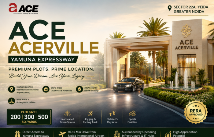 ACE Acreville | Premium Residential Plots on Yamuna Expressway