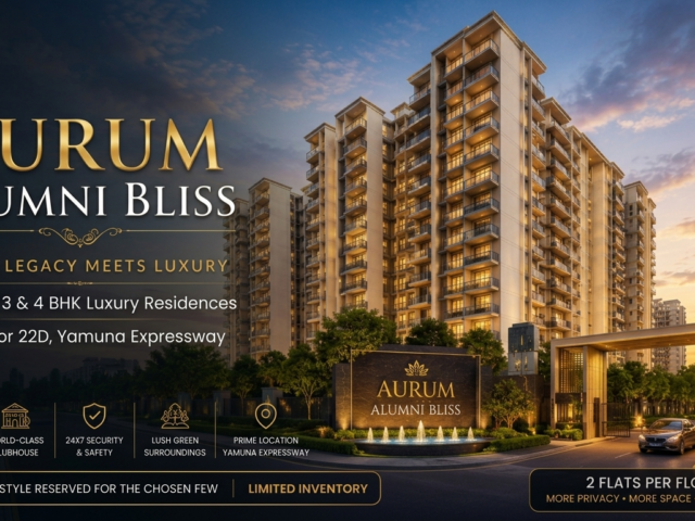 Aurum Alumni Bliss : Premium Luxury Apartments on Yamuna Expressway