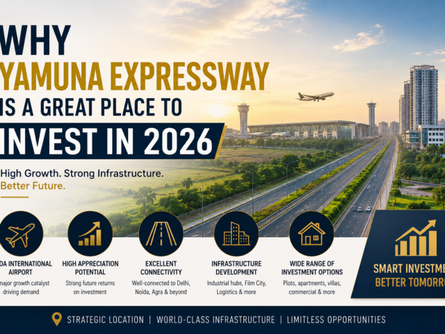 Why Yamuna Expressway Is a Great Place to Invest in 2026