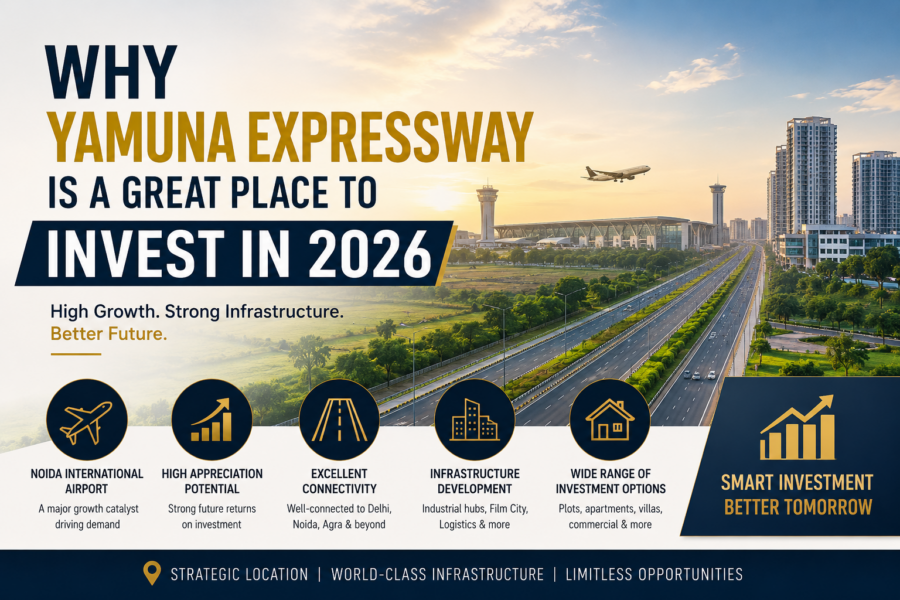 Why Yamuna Expressway Is a Great Place to Invest in 2026